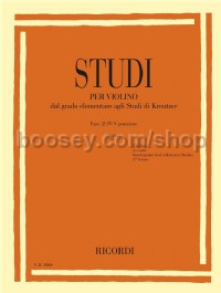 Studi per violino - Fasc. II: IV-V posizione